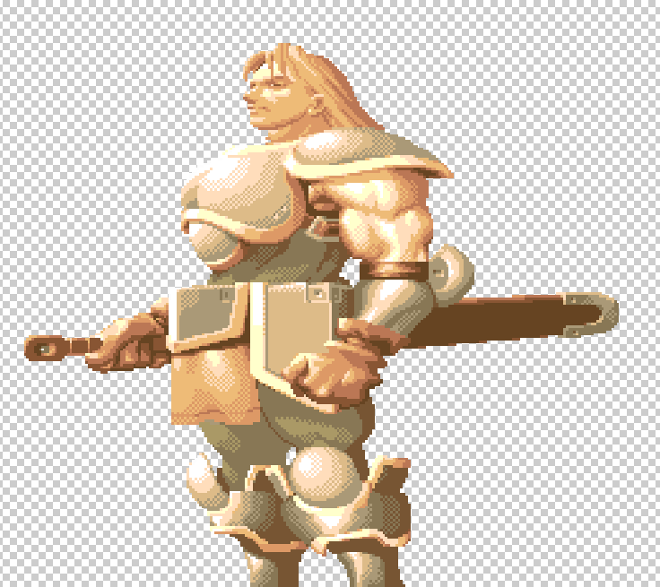 Original warrior sprite